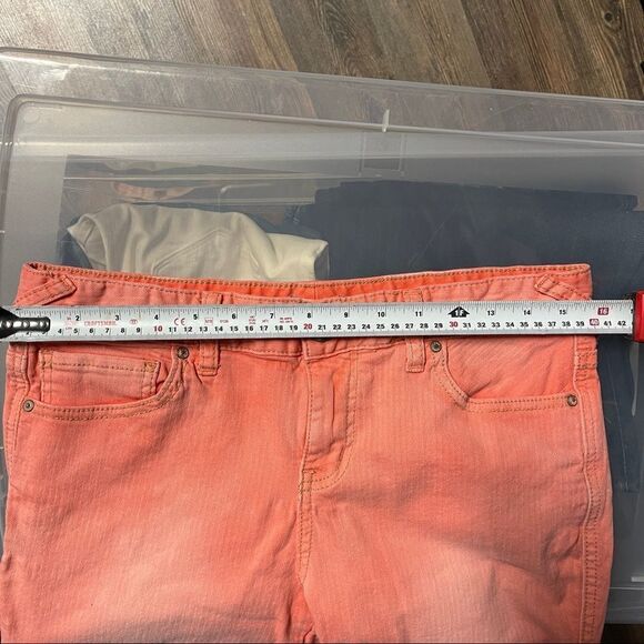 Free People Skinny Jeans Coral Pink Pants 61855-1651 5125 Women’s Size 29 - Picture 11 of 11